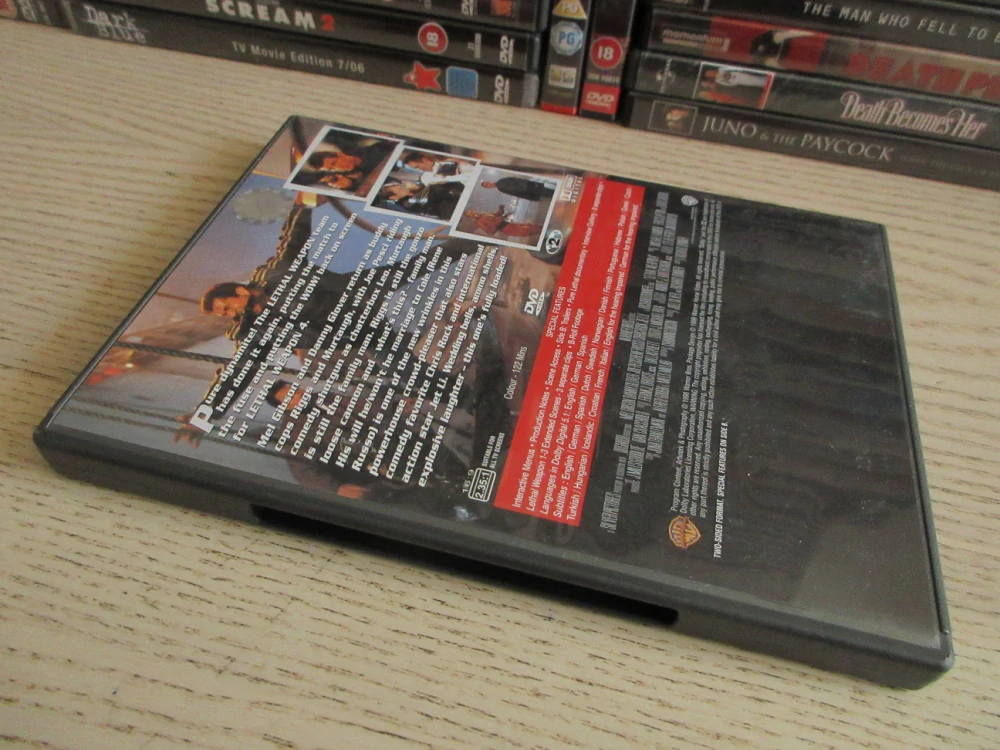 SMRTONOSNÁ ZBRAŇ 4, M. GIBSON, D. GLOVER, GB OBAL, ČESKÉ TITULKY, DVD FILM