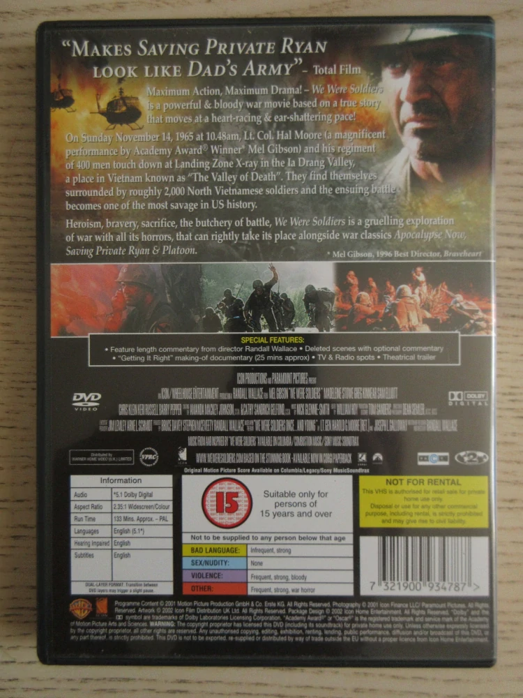 ÚDOLÍ STÍNŮ, M. GIBSON, GB OBAL, ČESKÉ DVD FILM