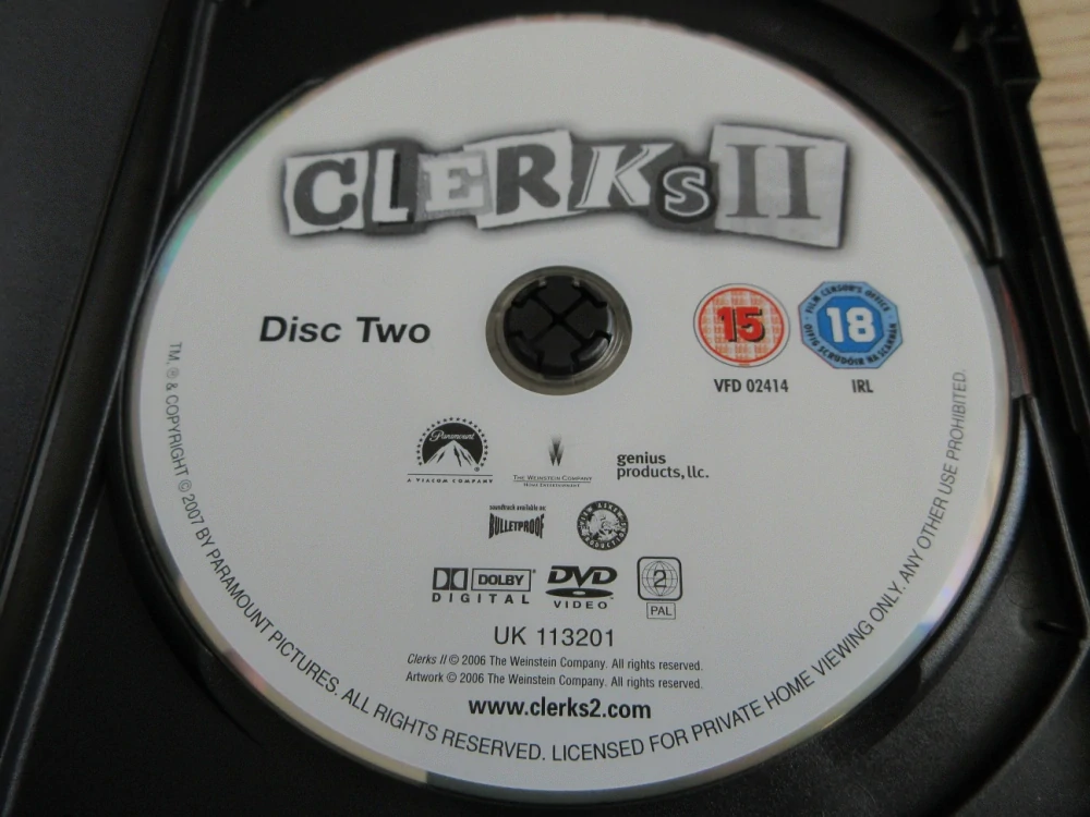 CLERKS 2: MUŽI ZA PULTEM, GB OBAL, ČESKÁ VERZE, 2X DVD FILM