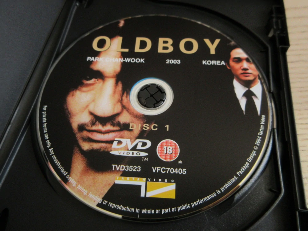 OLDBOY, CH. MIN-SIK, GB OBAL, ČESKÁ VERZE, 2X DVD FILM