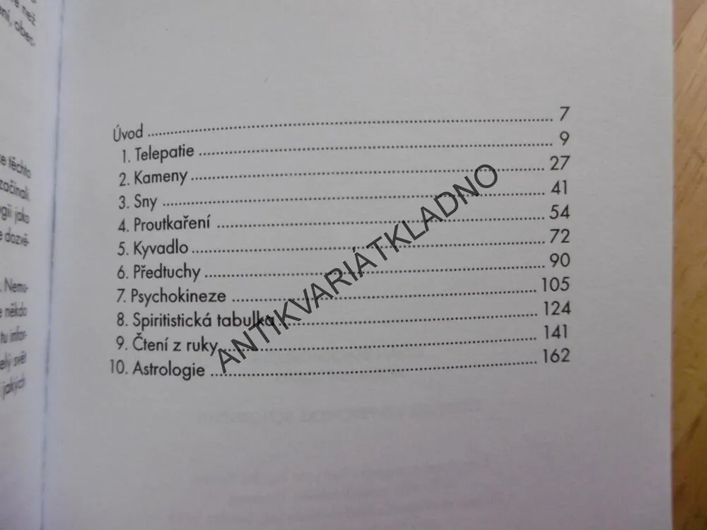 OTESTUJTE SVÉ PSYCHICKÉ SCHOPNOSTI,