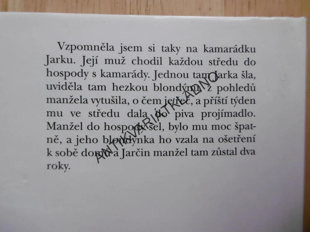 CHARAKTER MLČEL A MLUVILO TĚLO, HALINA PAWLOWSKÁ, **an