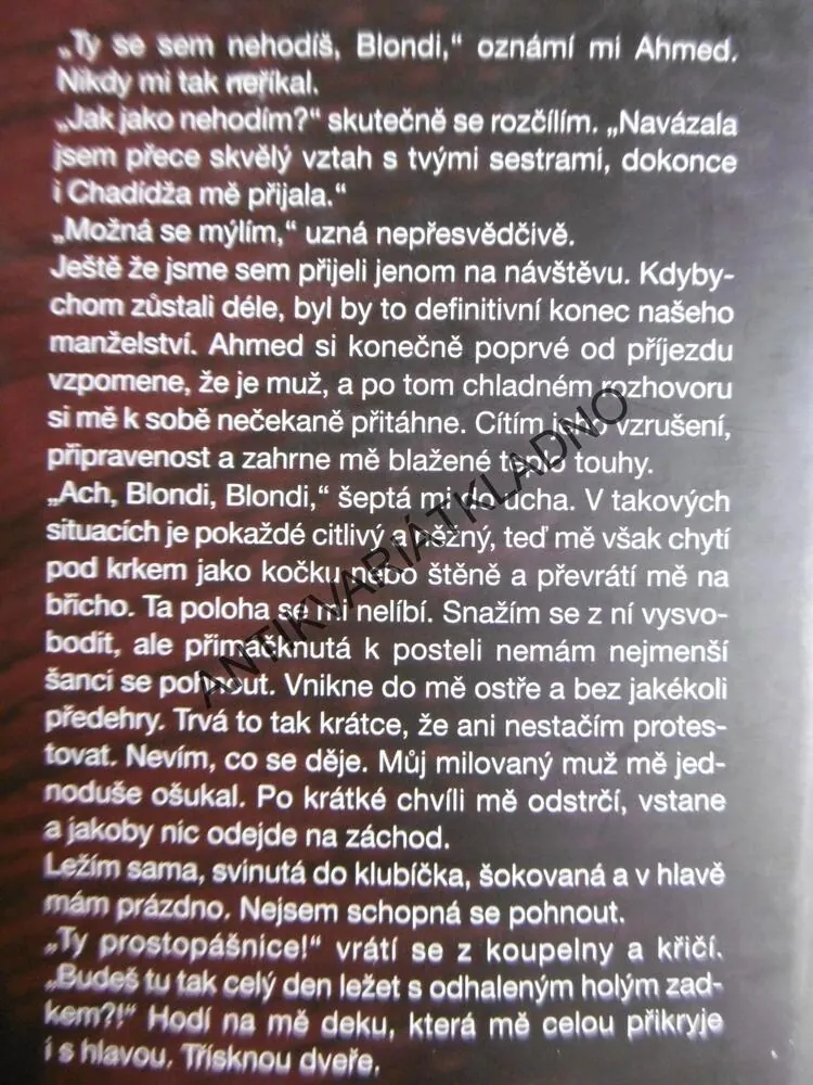 ARABSKÁ ŽENA, TANYA VALKOVÁ, **an