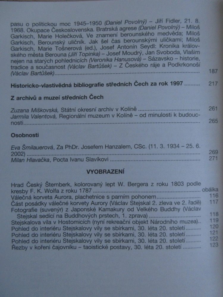 STŘEDOČESKÝ SBORNÍK HISTORICKÝ, 28-29/2002-2003, **an