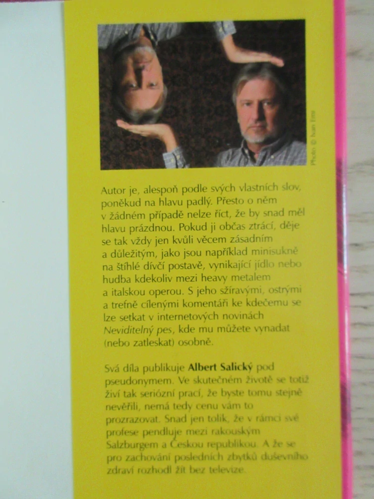 NÁVOD K POUŽITÍ ROZVEDENÉHO MUŽE, ALBERT SALICKÝ, **an