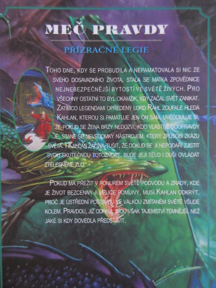 FANTOM 1: PŘÍZRAČNÉ LEGIE, TERRY GOODKIND, MEČ PRAVDY, **an