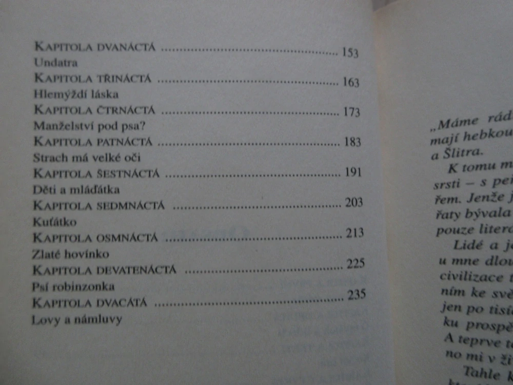 LIDÉ, ČAS A ZVÍŘATA, JAROSLAV ČEJKA, **an