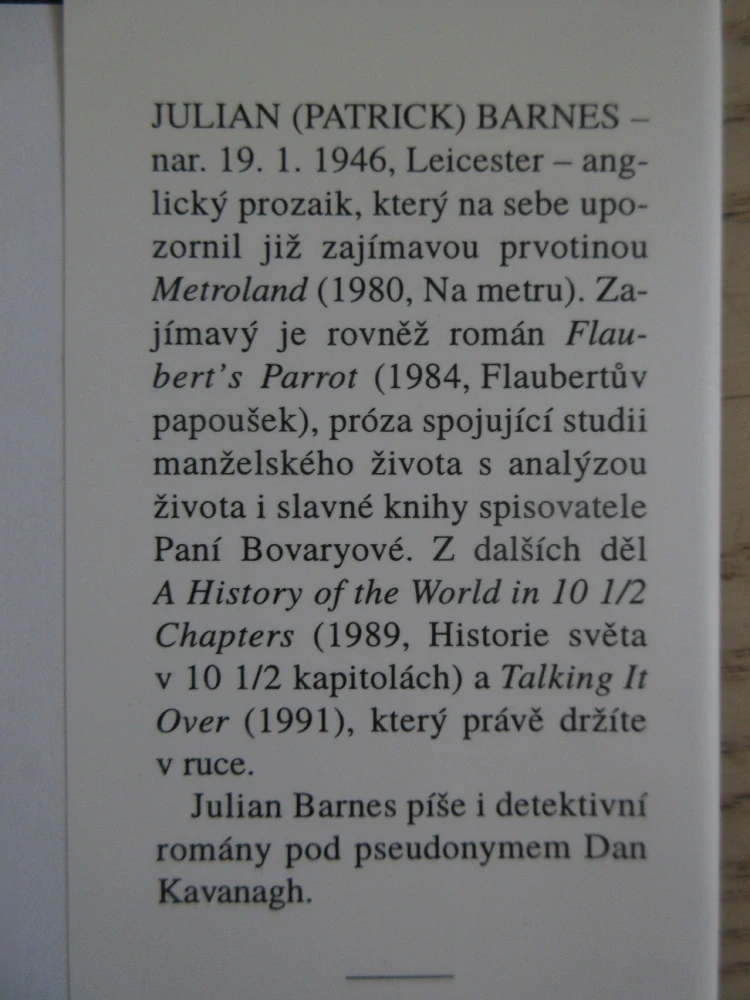 JAK TO VLASTNĚ BYLO?, JULIAN BARNES, **an
