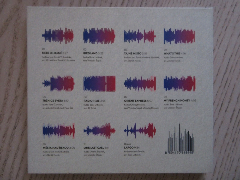 DESKA, VOJTĚCH DYK A B-SIDE BAND, CD HUDBA