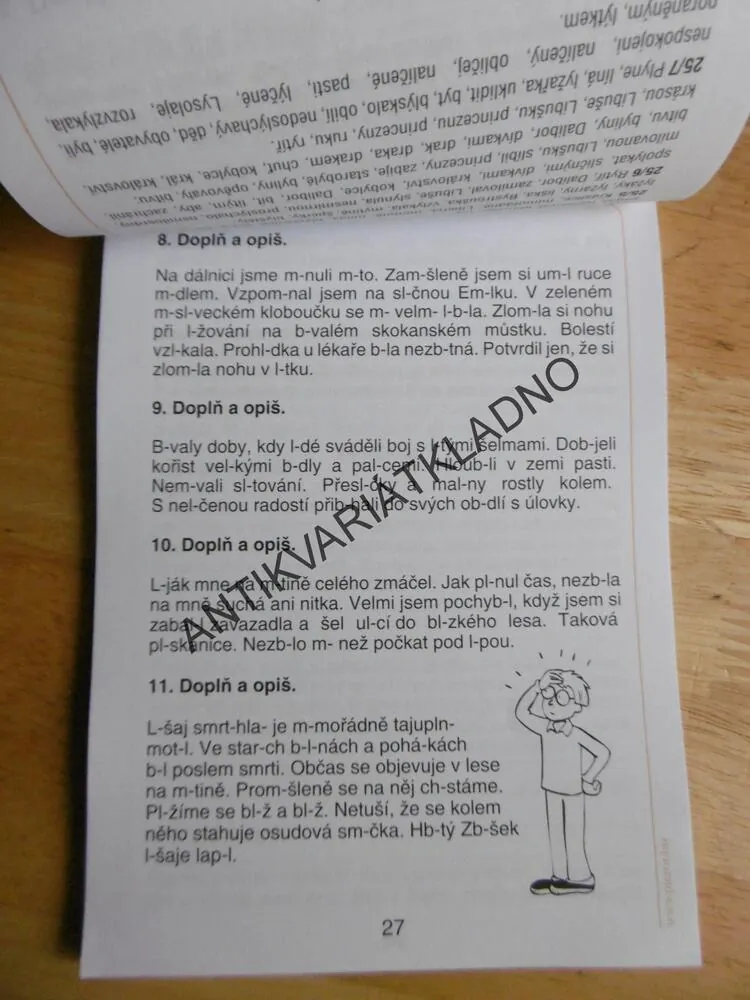 DOMÁCÍ PROCVIČOVÁNÍ ČESKÝ JAZYK 3. TŘÍDA