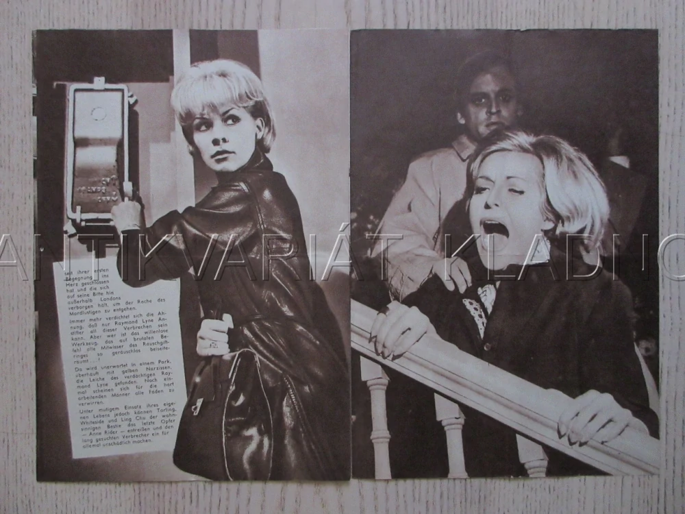 ZÁHADA ŽLUTÉHO NARCISU, K. KINSKI, BIO PROGRAM ČŠ-2 Č. 58