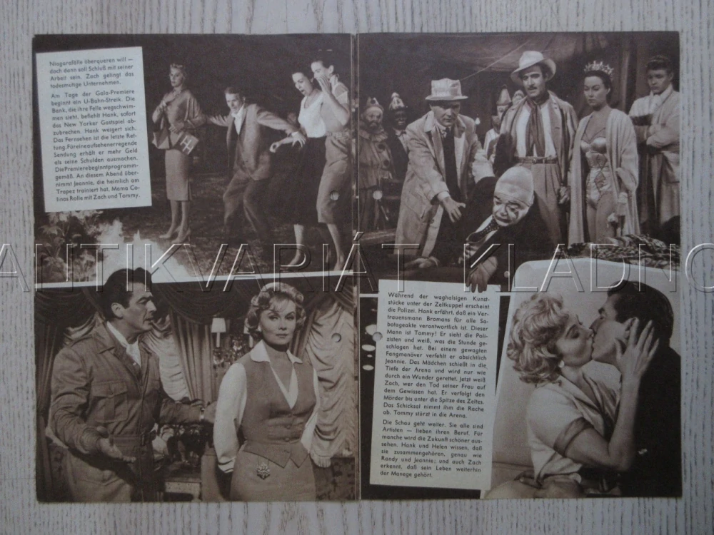 THE BIG CIRCUS, VELKÝ CIRKUS, V. MATURE, V. PRICE, BIO PROGRAM ČŠ-2 Č. 84