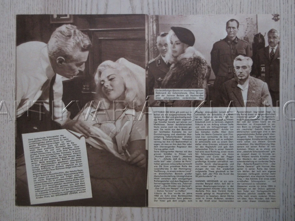 GENERÁL DELLA ROVERE, V. DESICA, BIO PROGRAM ČŠ-2 Č. 86