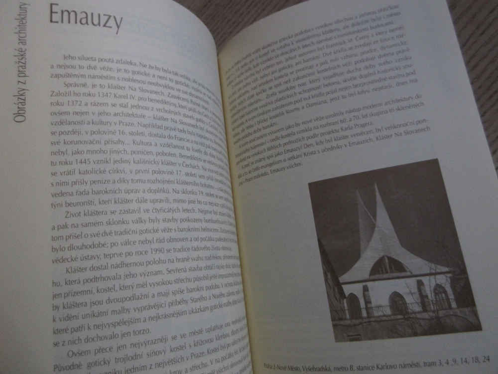 OBRÁZKY Z PRAŽSKÉ ARCHITEKTURY, RADOMÍRA SEDLÁKOVÁ, **an