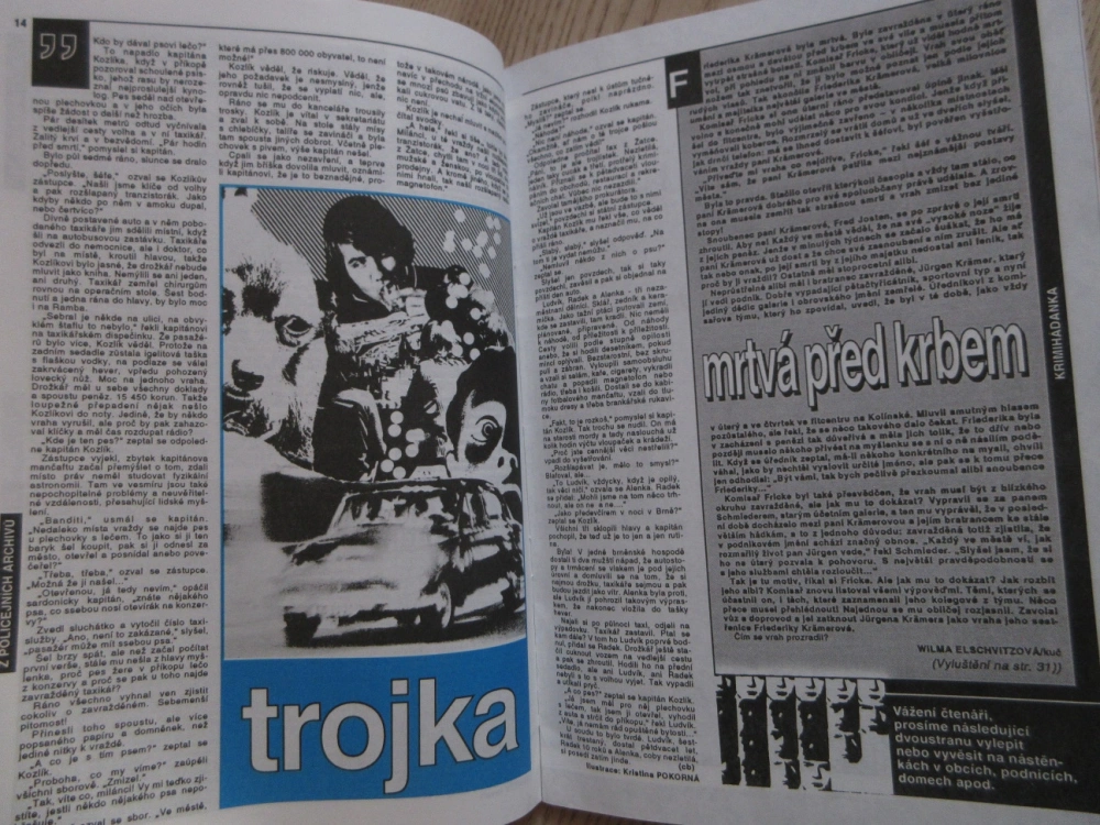 ČASOPIS 158 LINKA, POLICIE, 21/1993 