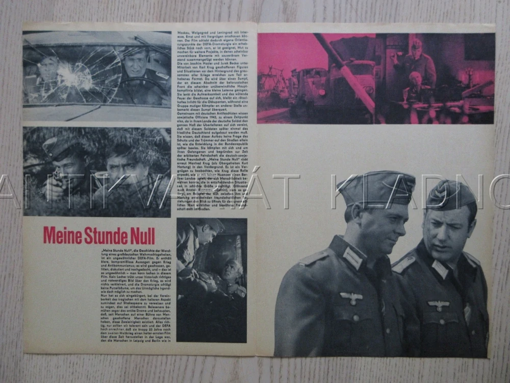 MEINE STUNDE NULL, MOJE NULTÁ HODINA, M. KRUG, BIO PROGRAM ČŠ-2 Č. 190