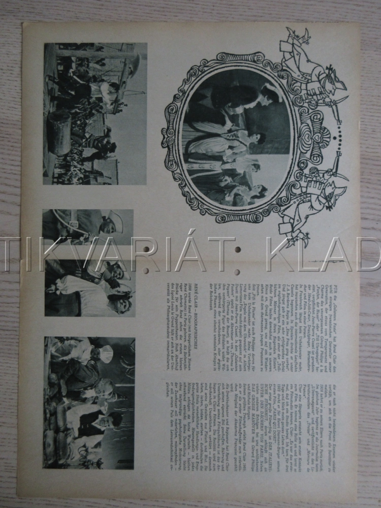GALANTNÍ SLAVNOSTI, J. P. CASSEL, BIO PROGRAM ČŠ-2 Č. 202