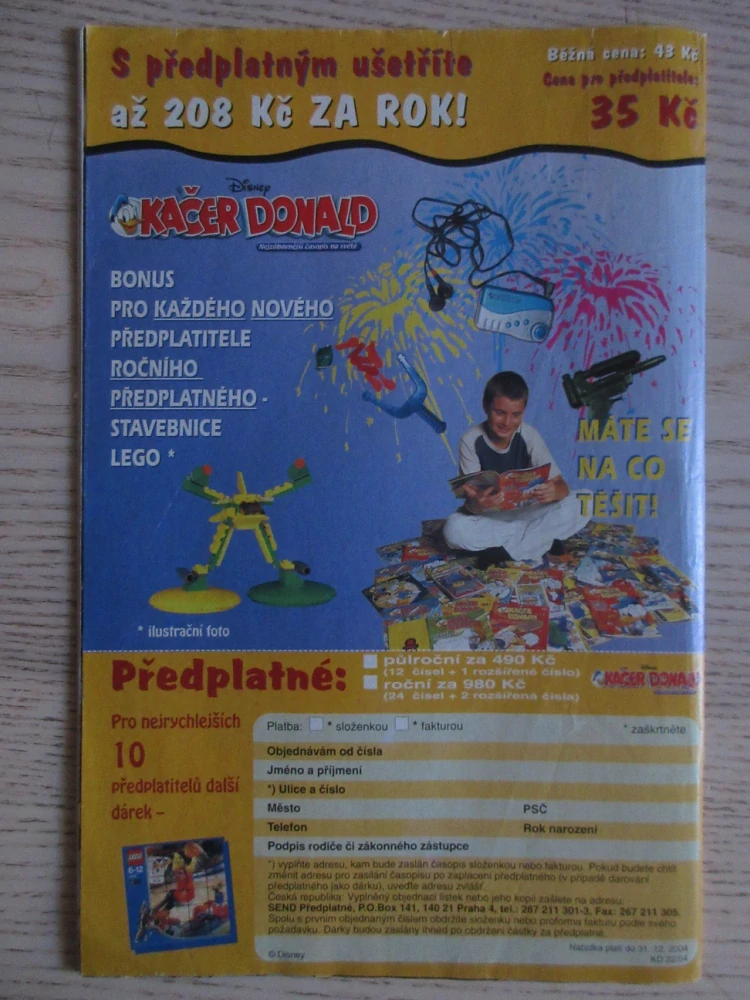 KAČER DONALD, Č. 22, KOMIKS, DISNEY