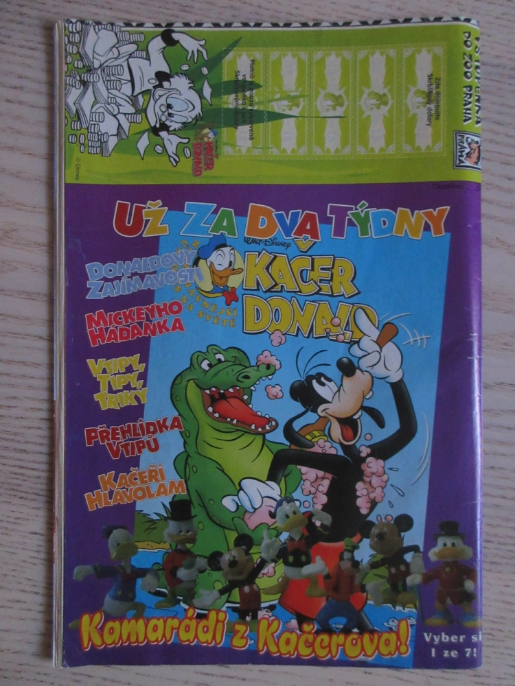 KAČER DONALD, 8/2004, KOMIKS, DISNEY