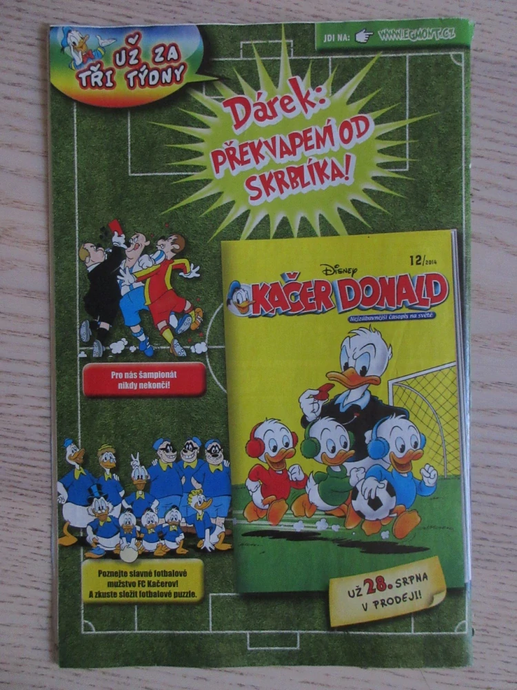 KAČER DONALD, 11/2014, KOMIKS, DISNEY