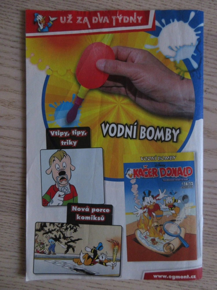 KAČER DONALD, 15/12, KOMIKS, DISNEY