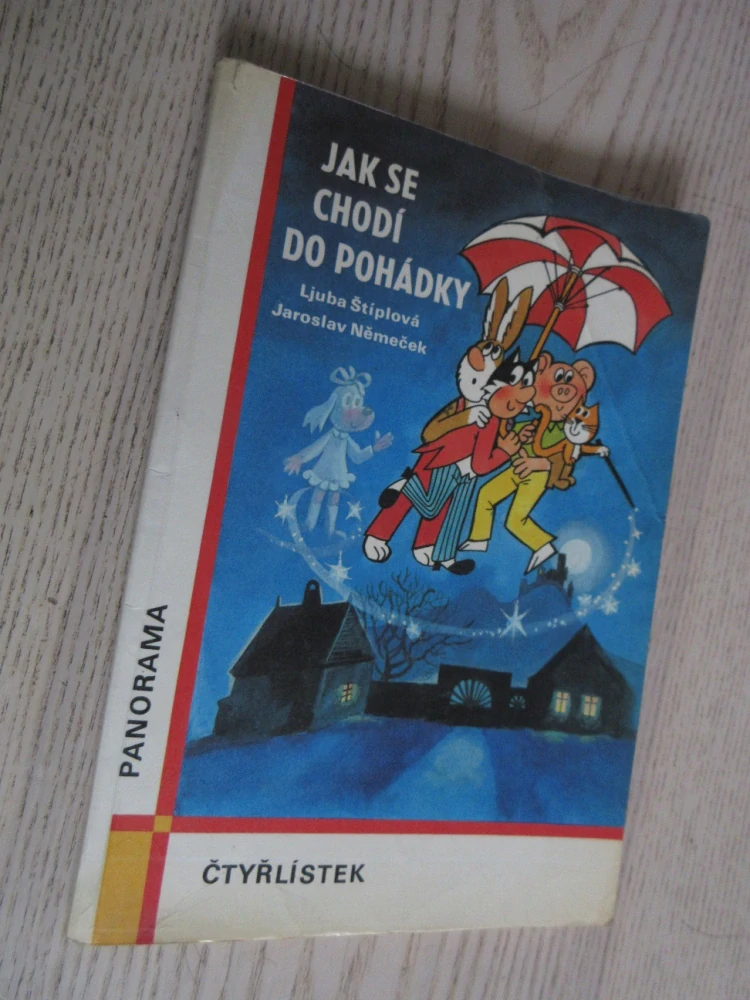 ČTYŘLÍSTEK, JAK SE CHODÍ DO POHÁDKY,POKLAD KAPITÁNA KIDA, ŠTÍPLOVÁ, NĚMEČEK, **an