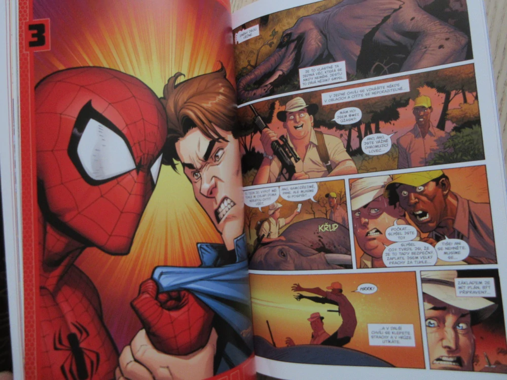 AMAZING SPIDER-MAN, NÁVRAT KE KOŘENŮM, **an