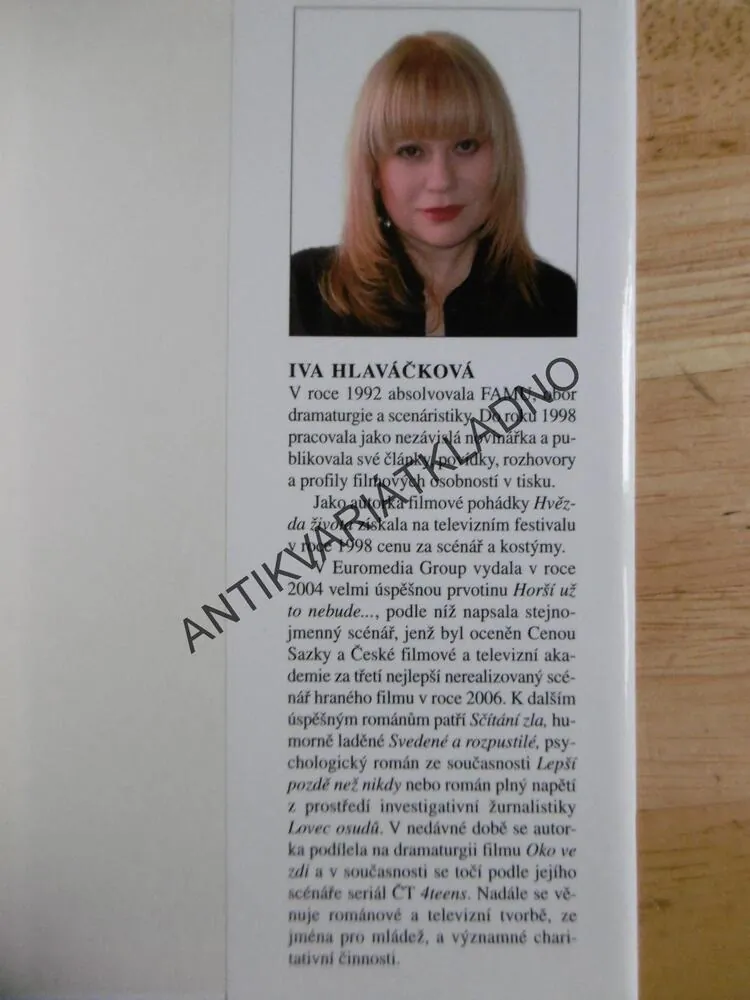 OSUDU NEUTEČEŠ, IVA HLAVÁČKOVÁ, **an