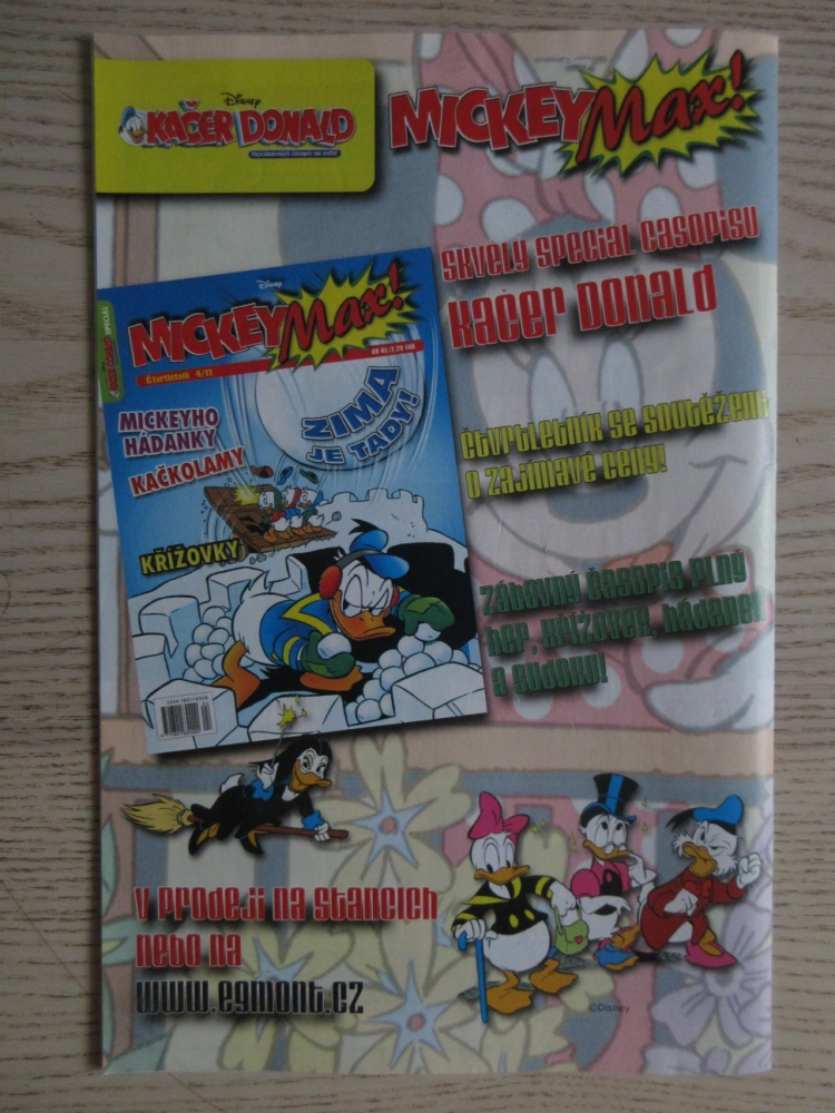 KAČER DONALD, 3/12, KOMIKS, DISNEY