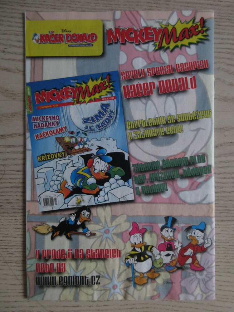 KAČER DONALD, 1/12, KOMIKS, DISNEY
