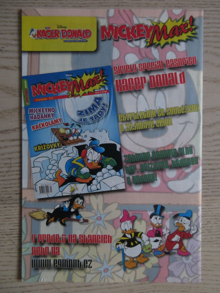KAČER DONALD, 26/11, KOMIKS, DISNEY