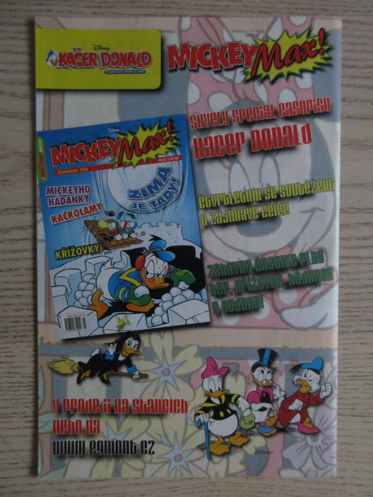 KAČER DONALD, 25/11, KOMIKS, DISNEY