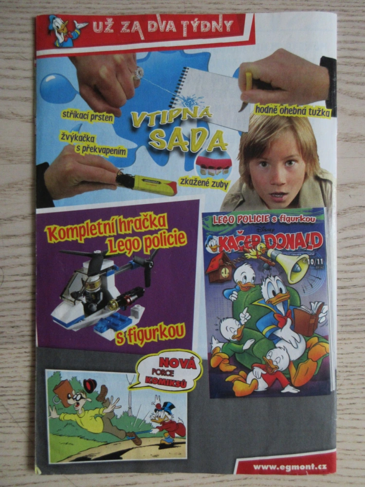 KAČER DONALD, 9/11, KOMIKS, DISNEY