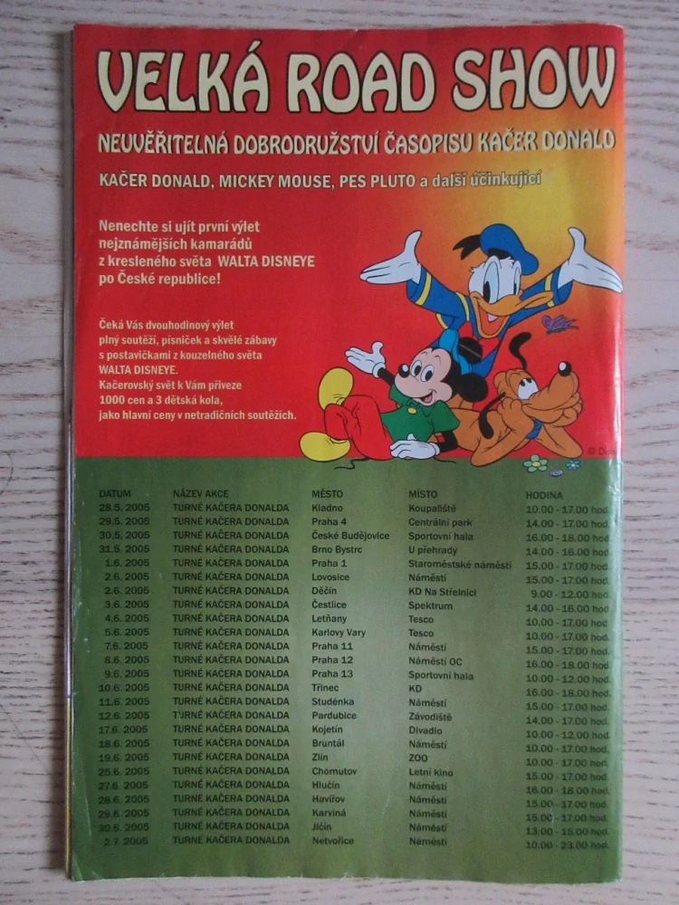 KAČER DONALD, 13/05, KOMIKS, DISNEY