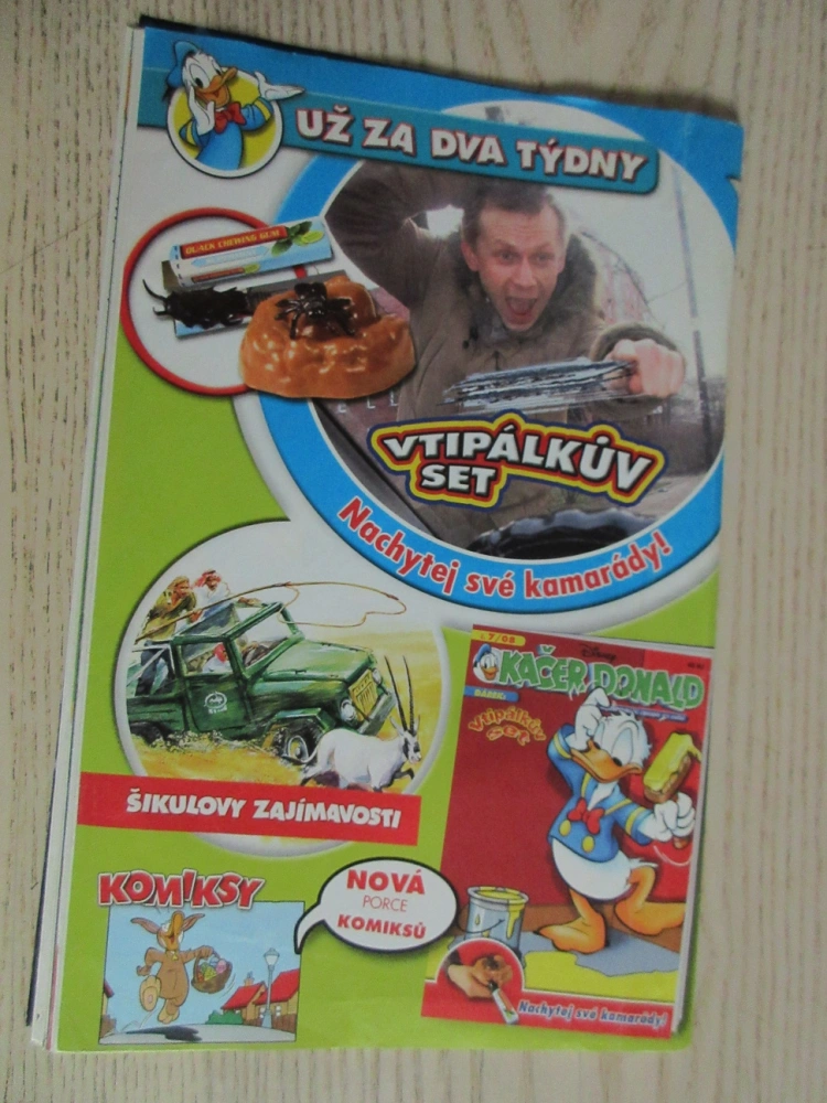 KAČER DONALD, 6/08, KOMIKS, DISNEY