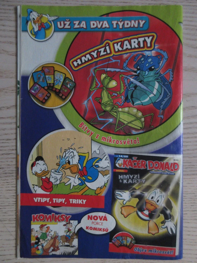 KAČER DONALD, 13/09, KOMIKS, DISNEY