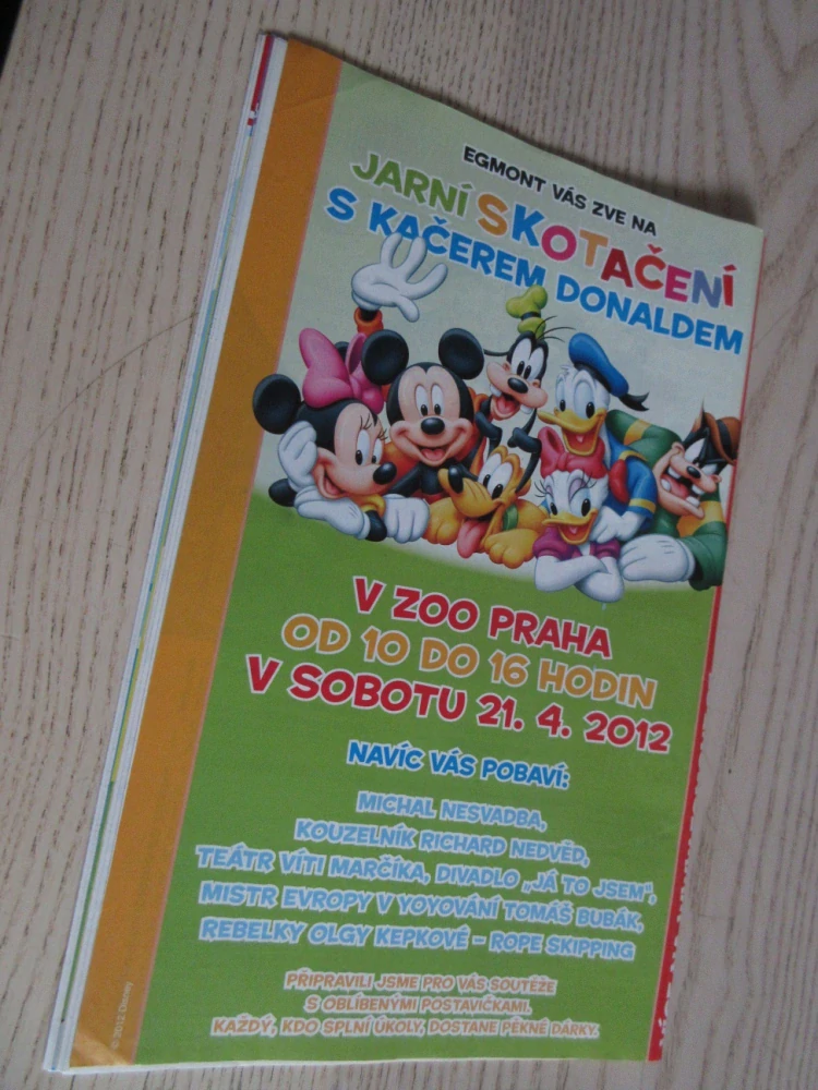 KAČER DONALD, 7/12, KOMIKS, DISNEY