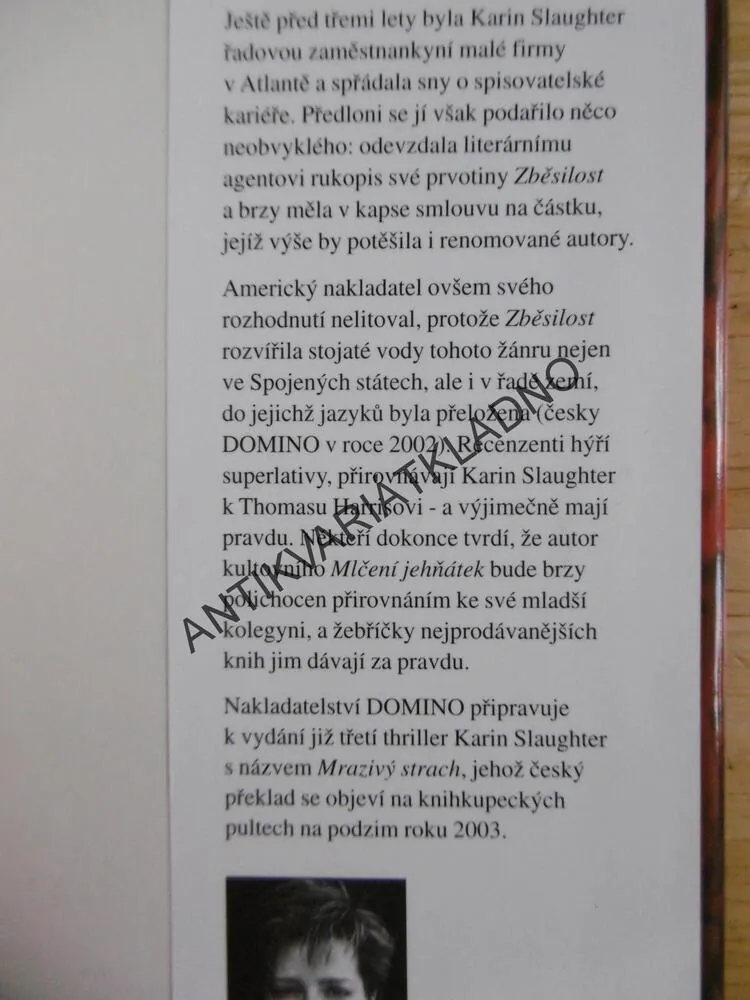 SMRTÍCÍ POLIBEK, KARIN SLAUGHTER, **an