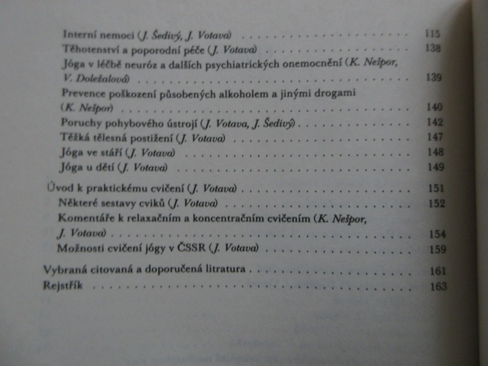 JÓGA OČIMA LÉKAŘŮ, JIŘÍ VOTAVA, **an