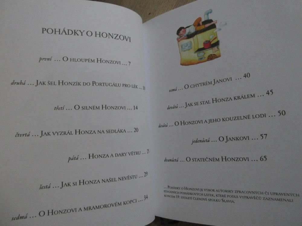 POHÁDKY O HONZOVI, MILADA MOTLOVÁ, **an