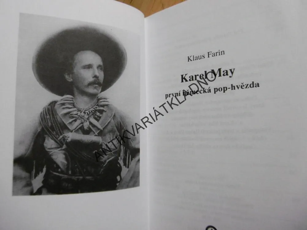 KAREL MAY, KLAUS FARIN, PRVNÍ NĚMECKÁ POP-HVĚZDA,