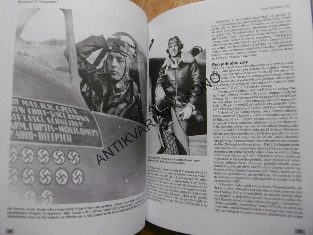 BOJOVÉ LEGENDY, P-47 THUNDERBOLT, SCUTTS