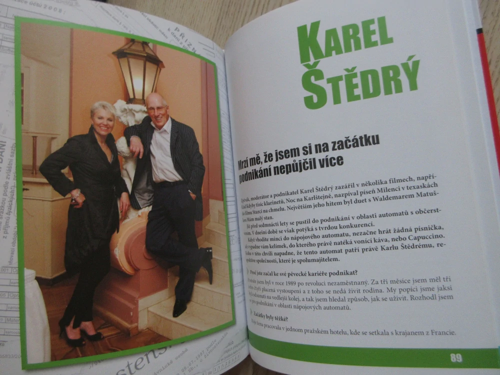 JAK PODNIKAJÍ ČESKÉ CELEBRITY, KOLEKTIV AUTORŮ, **an