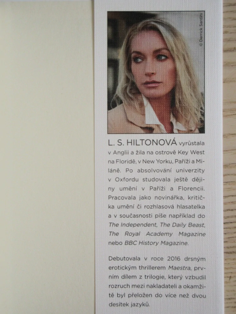 ULTIMA, L. S. HILTONOVÁ, **an