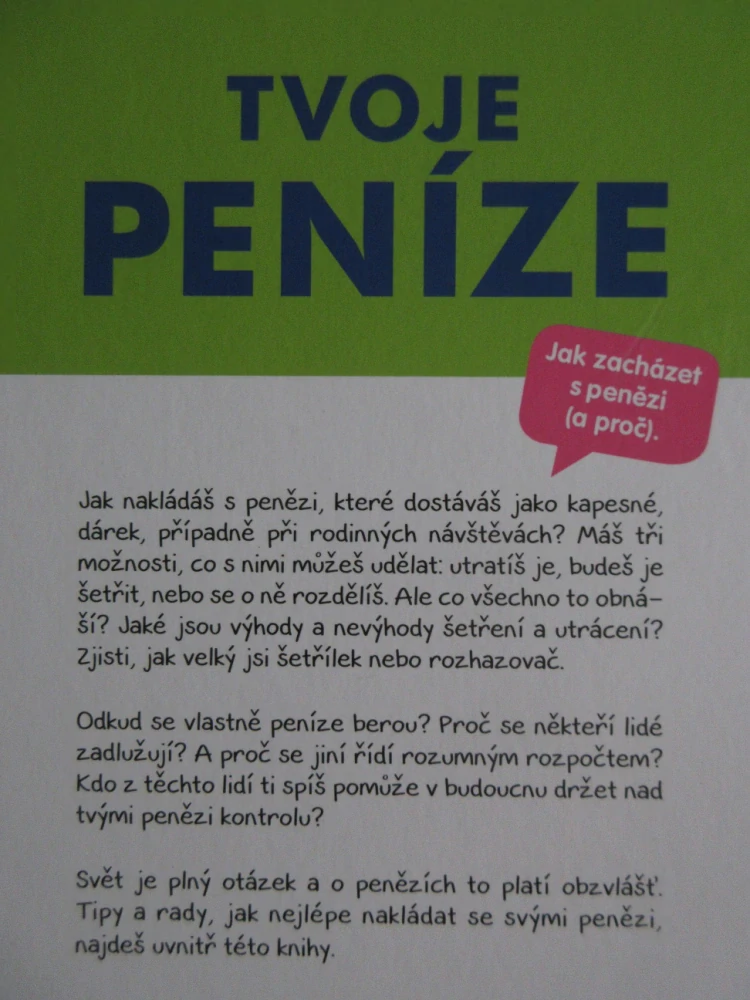 TVOJE PENÍZE, JAK ZACHÁZET S PENĚZI (A PROČ), GERRY BAILEY, FELICIA, LAW, **an