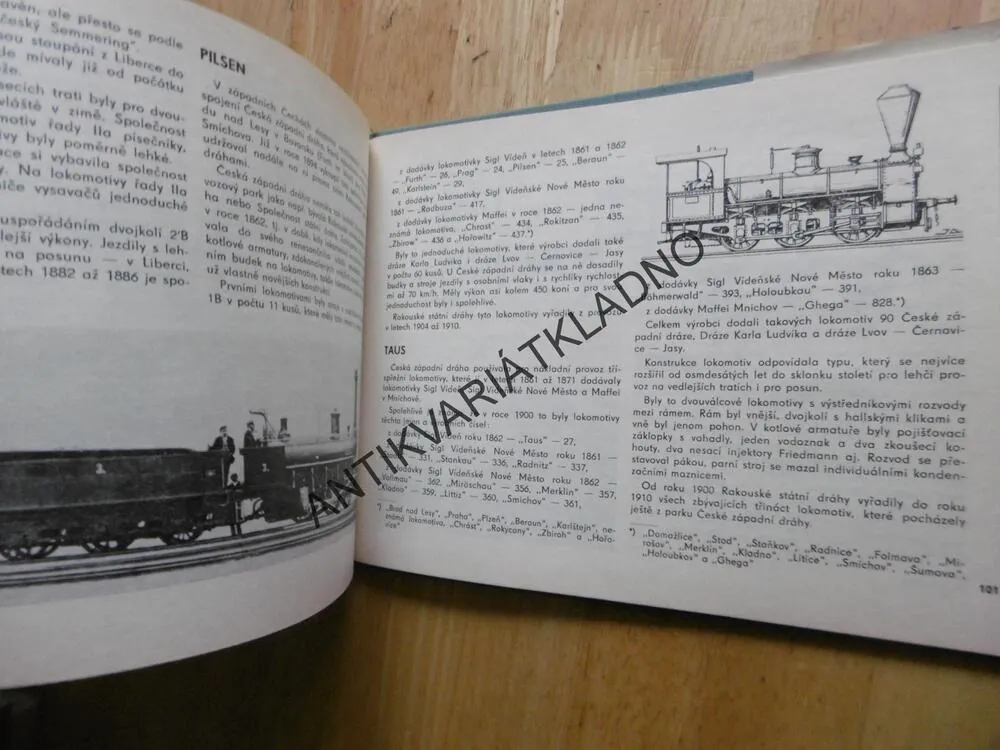 ATLAS LOKOMOTIV, HISTORICKÉ, BEK, ŽELEZNICE, 1978, **an