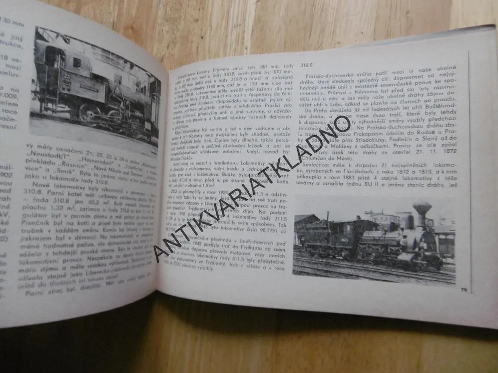 ATLAS LOKOMOTIV, 1860-1900, BEK, ŽELEZNICE, 1979, **an