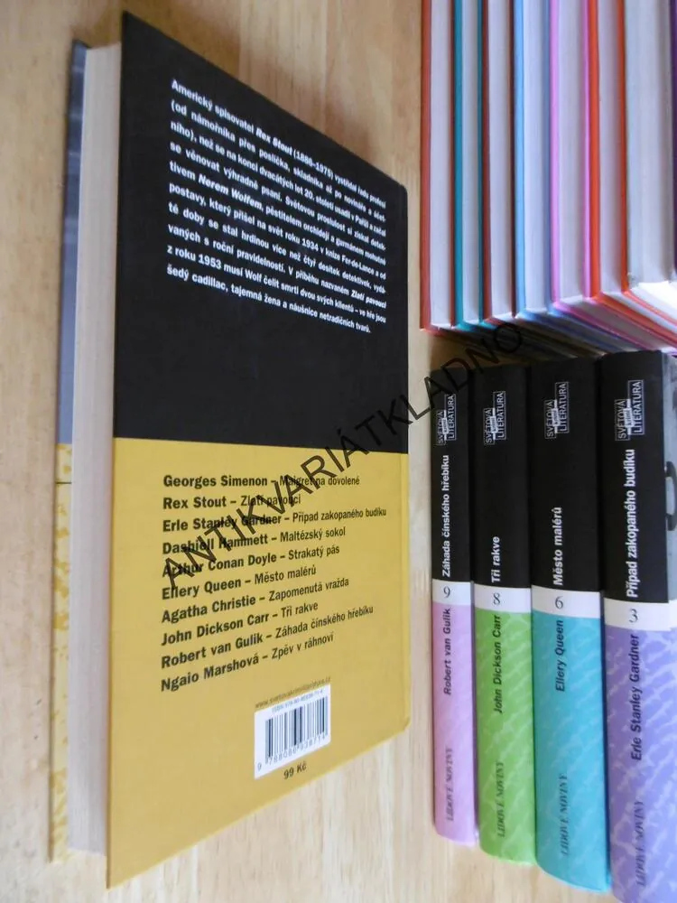 ZLATÍ PAVOUCI, REX STOUT, **an