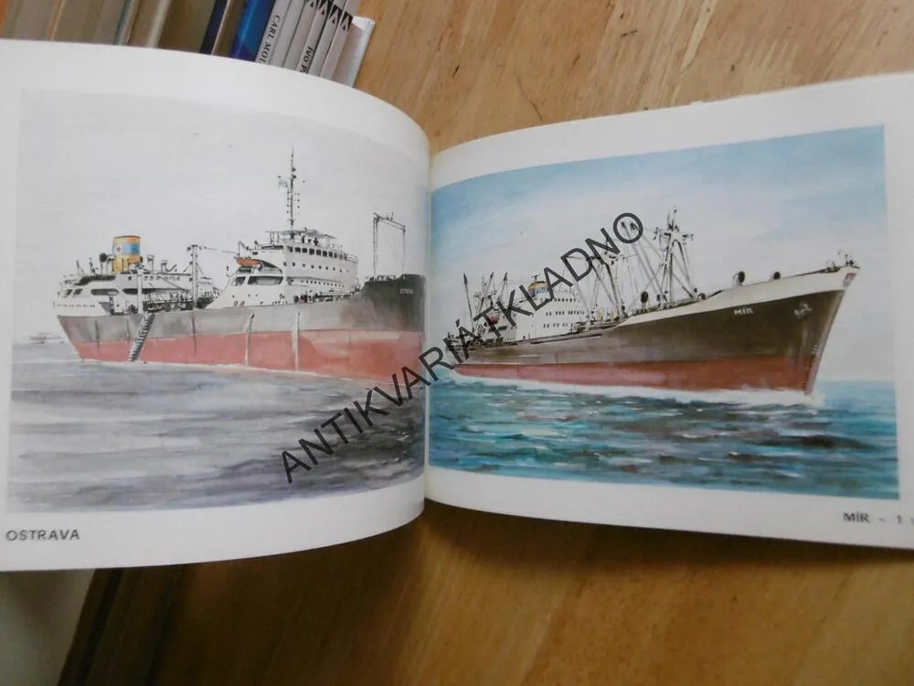ATLAS LODÍ, ČESKOSLOVENSKÉ NÁMOŘNÍ LOĎSTVO, PACOVSKÝ, PODLENA, NADAS, **an