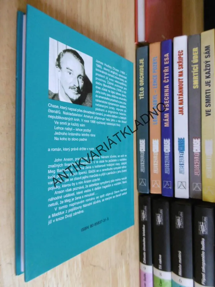 DOBŘE POJIŠTĚNÁ VRAŽDA, JAMES HADLEY CHASE, **an
